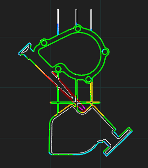 Анализ отклонений в заданном сечении