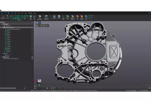Программный продукт Creaform VXinspect_4